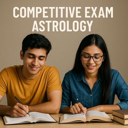 competitive exam astrology