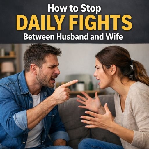 how to stop daily fights between husband and wife