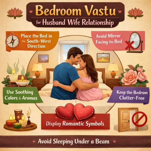 Bedroom Vastu for Husband Wife Relationship